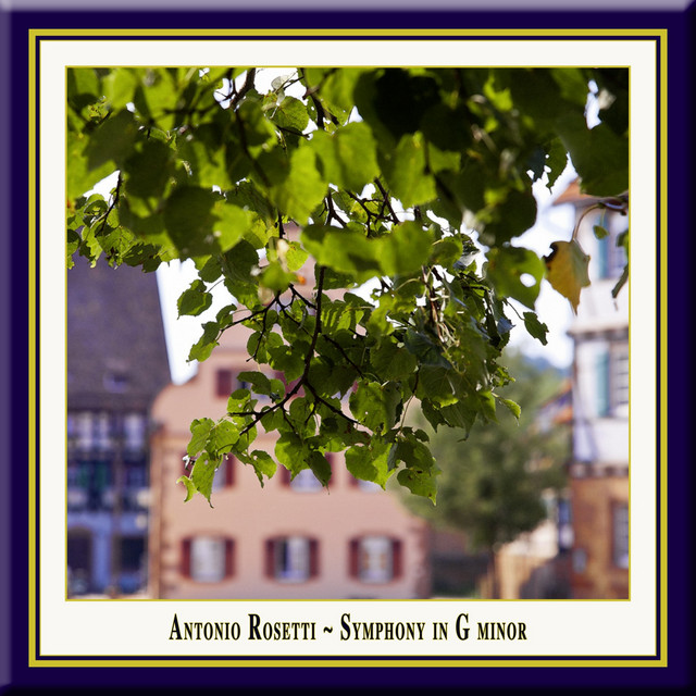 Rosetti: Symphony in G minor cover