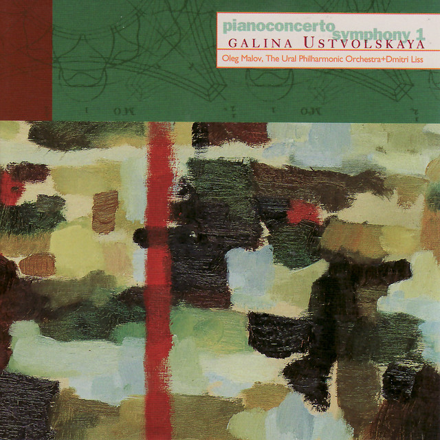Galina Ustvolskaya: Piano Concerto, Symphony No. 1 cover art
