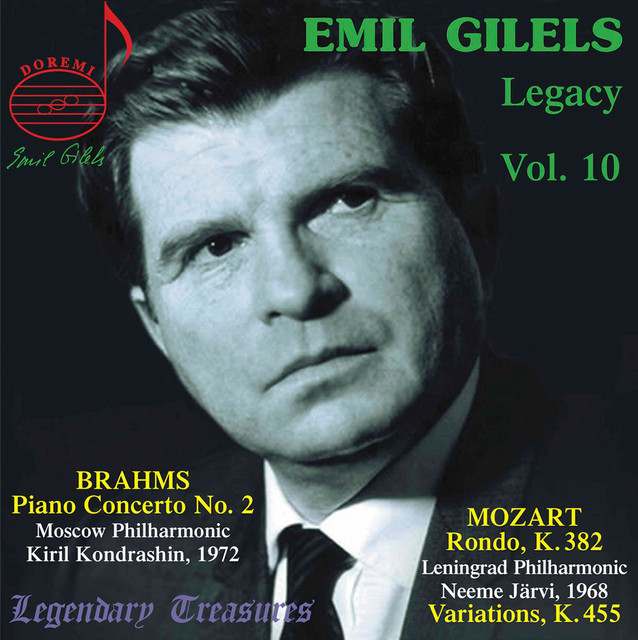 Обкладинка Emil Gilels — Emil Gilels Legacy, Vol. 10: Brahms Piano Concerto No. 2