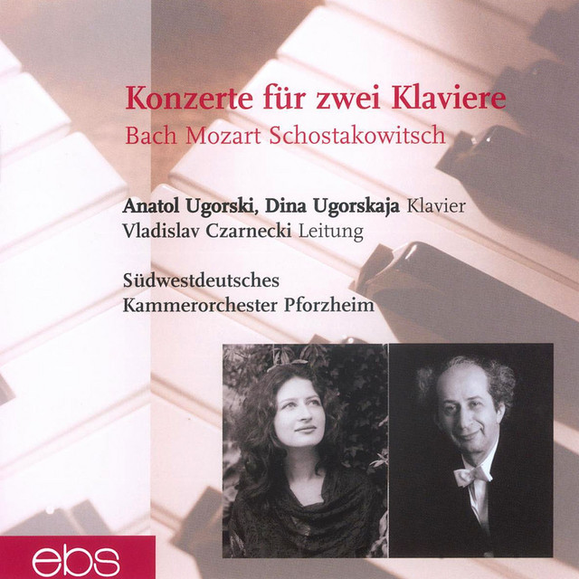 J.S. Bach, Mozart & Shostakovich: Works for 2 Pianos & Orchestra cover art