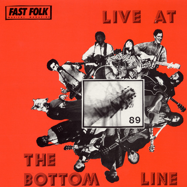Fast Folk Musical Magazine (1990, Vol. 5, No. 3): Live at the Bottom Line 1989 cover