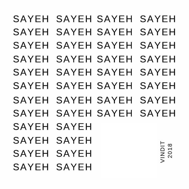 Sayeh cover art