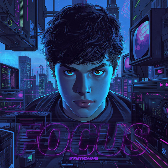 Focus Synthwave cover art