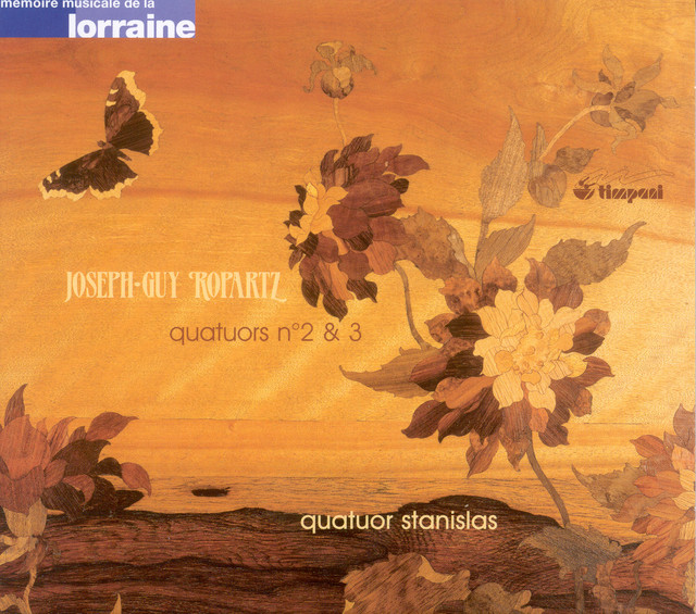 Ropartz, J.-G.: String Quartets Nos. 2 and 3 cover art