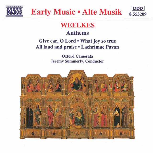 Weelkes: Anthems cover art