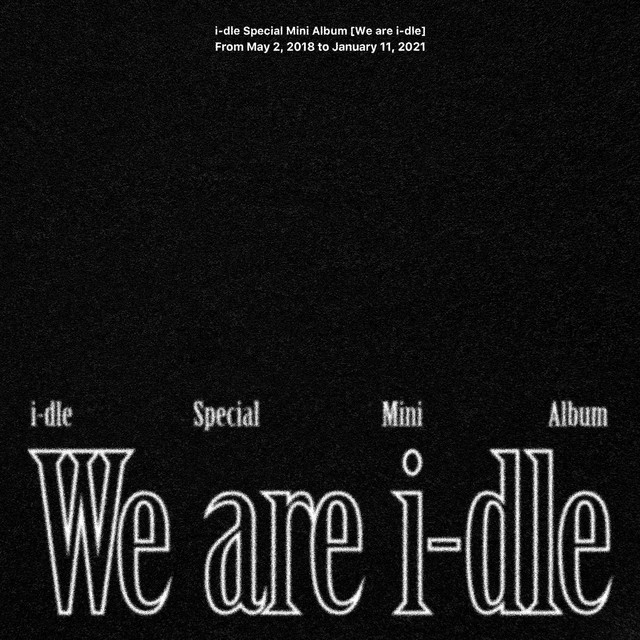 We are i-dle cover art