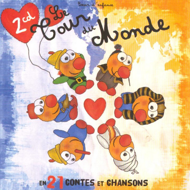 Coeur d'enfance - Le tour du monde en 21 contes et chansons cover art