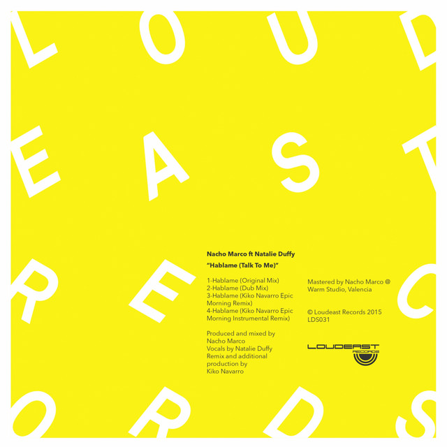 Hablame feat. Natalie Duffy album art