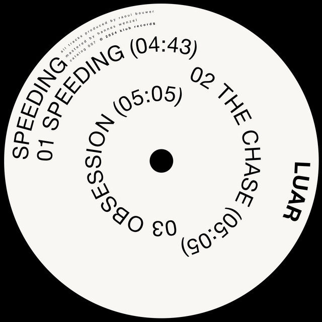 Speeding cover art