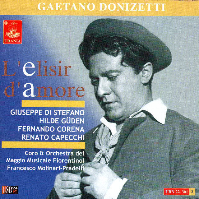 Donizetti: L'elisir d'amore cover art
