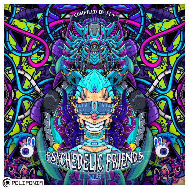 Psychedelic Friends, Vol. 02 (Compiled by Fln) cover art