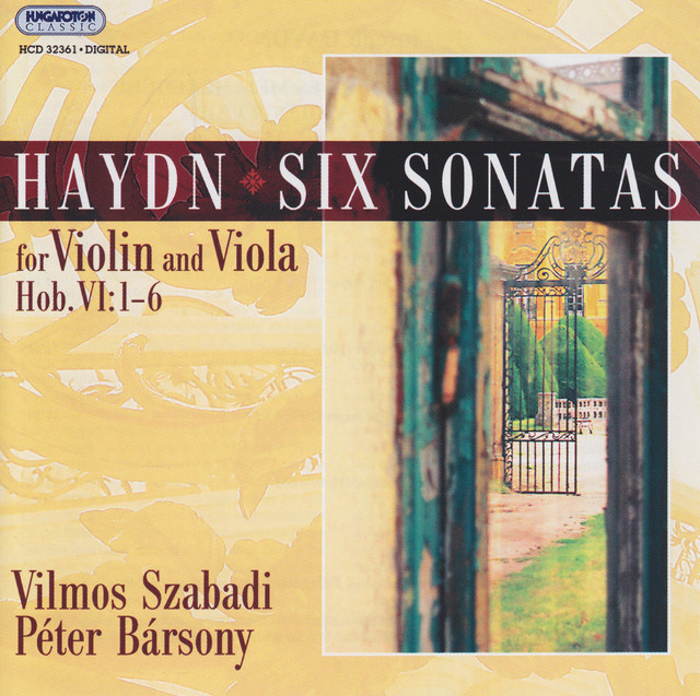 Haydn: 6 Sonatas for Violin and Viola