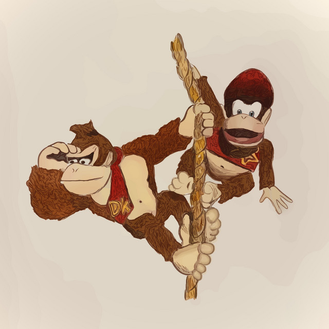 Donkey Kong Country (Sleepy Felt Piano) cover art