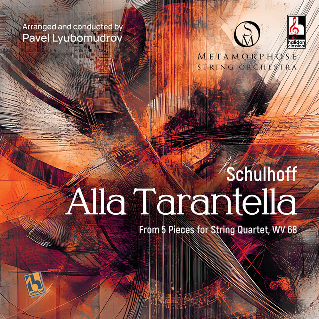 Schulhoff: 5 Pieces for String Quartet, WV 68: V. Alla Tarantella (prestissimo con fuoco) [Arr. for String Orchestra by P. Lyubomudrov] cover