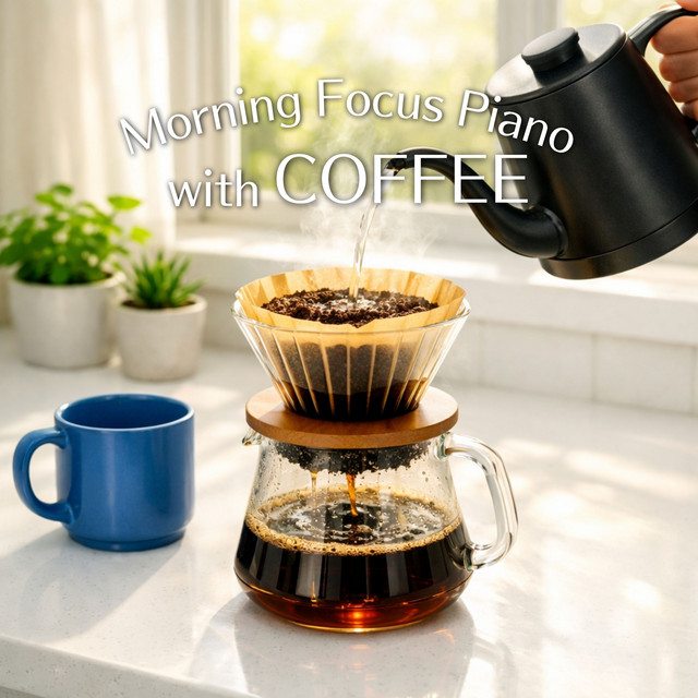 Morning Focus Piano with Coffee