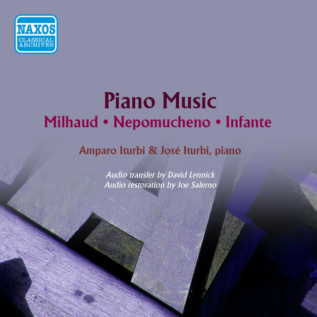 Milhaud, Nepomuceno, Infante (1952-1953) album image