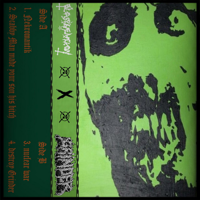 please STOP (split with Blasphemikon) cover art