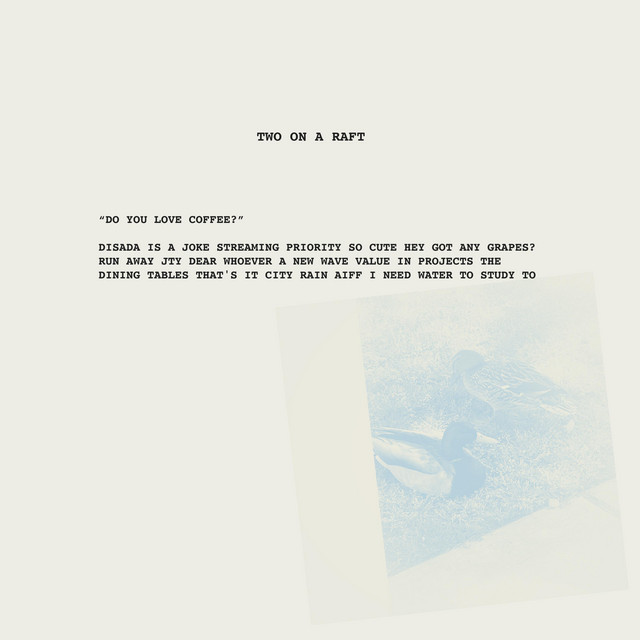 TWO ON A RAFT cover art