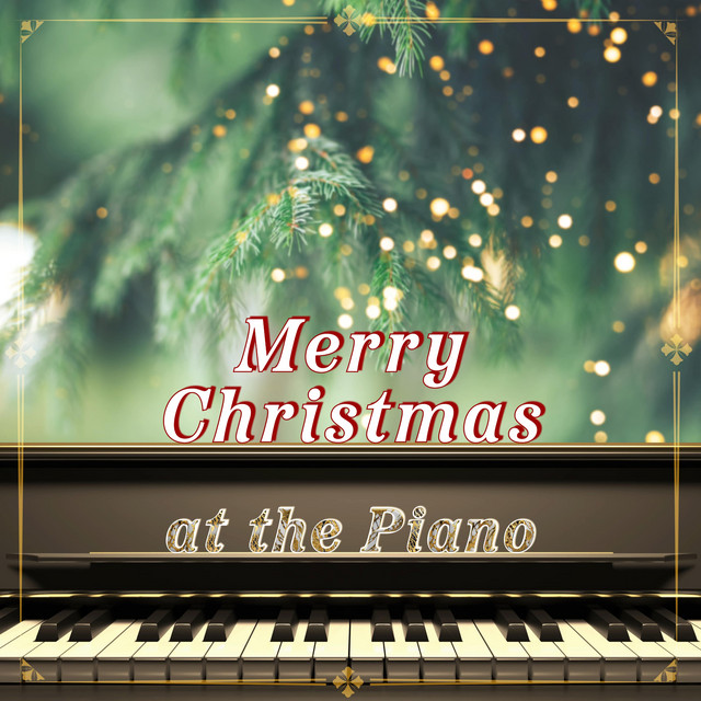 Merry Christmas at the piano cover art