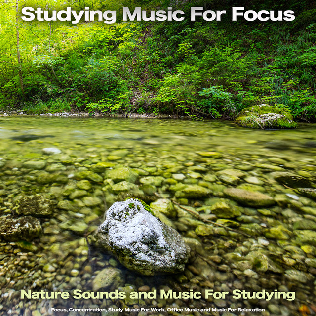 Studying Music For Focus: Nature Sounds and Music For Studying, Focus, Concentration, Study Music For Work, Office Music and Music For Relaxation cover art