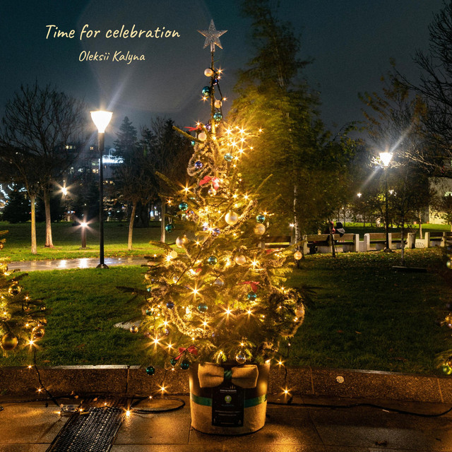 Обкладинка: Time for celebration — Oleksii Kalyna