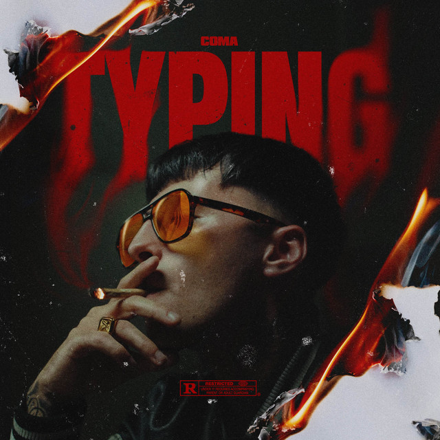 Typing cover art