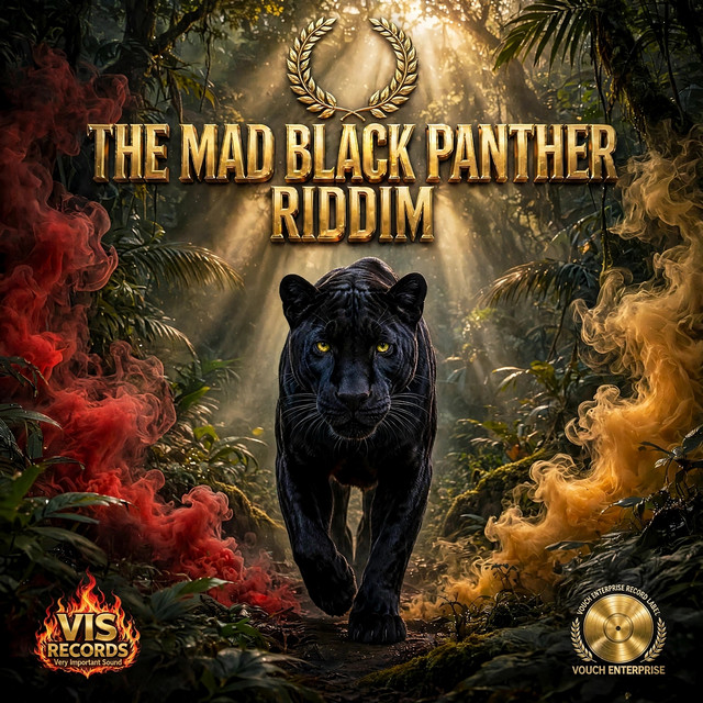 The Mad Black Panther Riddim cover