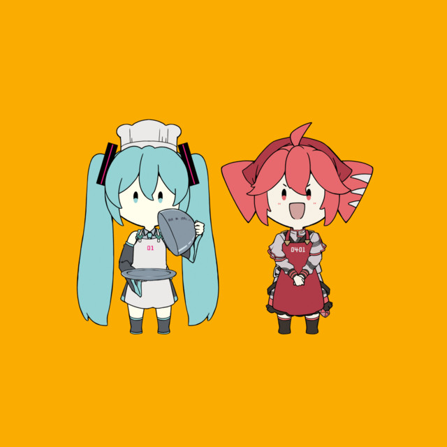 Owatteru Ryouri Bangumi (feat. KASANE TETO & HATSUNE MIKU) cover art