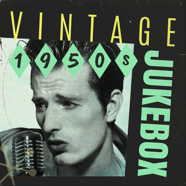 Vintage 1950s Jukebox cover art