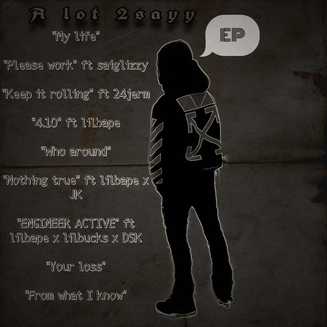A lot 2sayy cover art