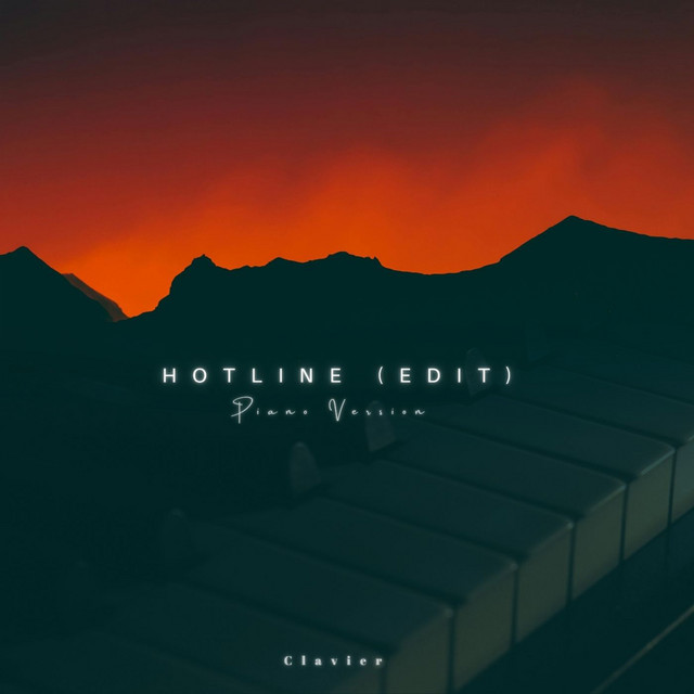 Обкладинка: hotline (edit) - piano version — Clavier