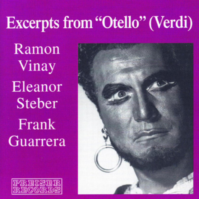Excerpts from 'Otello' cover art