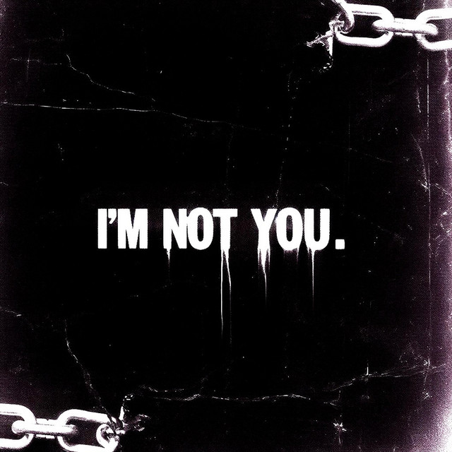 I'M NOT YOU.