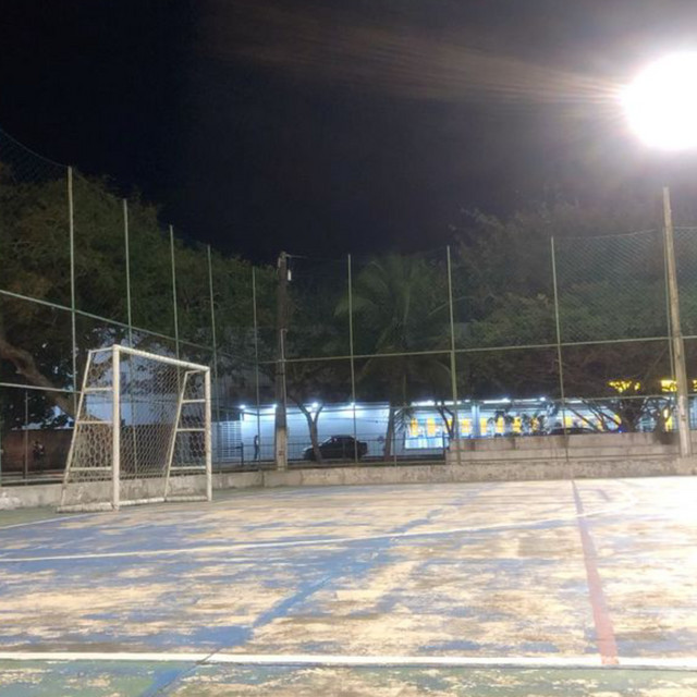 en la cancha