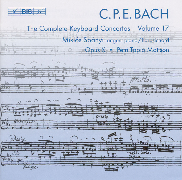 Bach: Complete Keyboard Concertos, Vol. 17