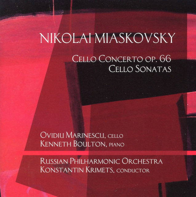 Miaskovsky: Cello Concerto, Op. 66 & Cello Sonatas cover art