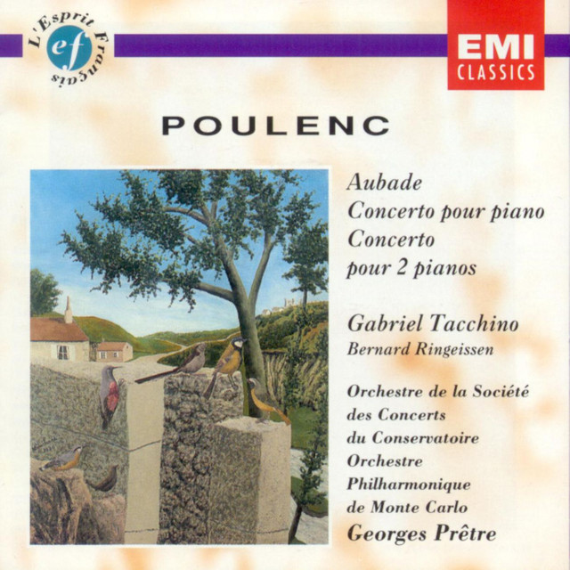 Poulenc Aubade concertos pianos