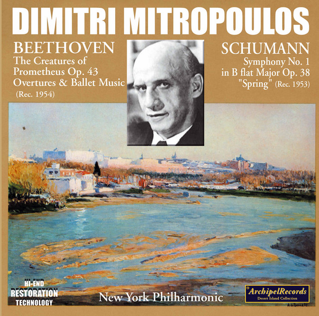 Dimitri Mitropoulos conducts Beethoven and Schumann live