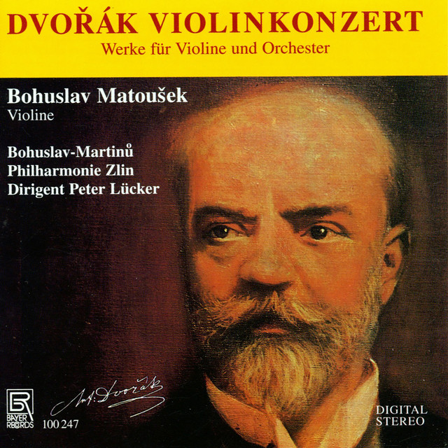 Dvořák: Violin Concerto in A Minor, Op. 53, B. 108 cover art
