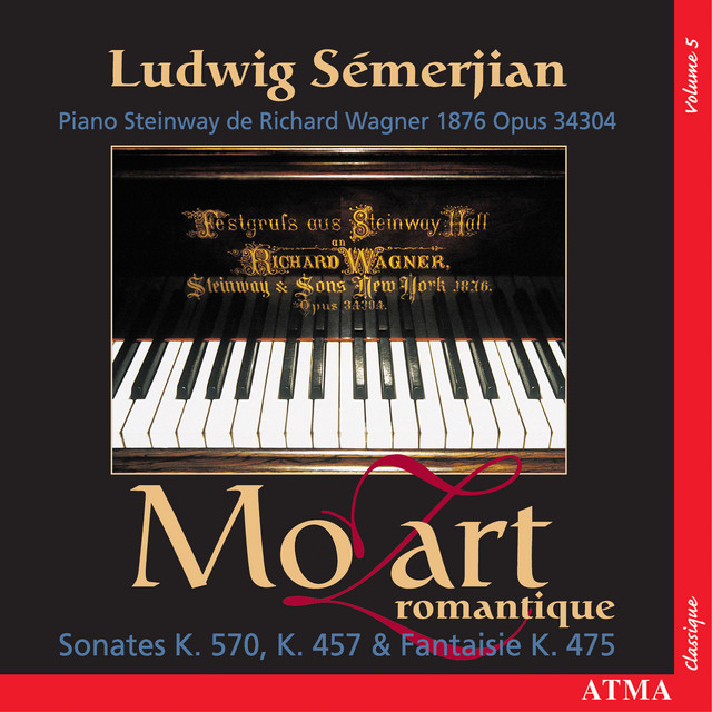 Mozart: Romantique Sonates Vol. 5 (K. 457, K. 475, K. 570)