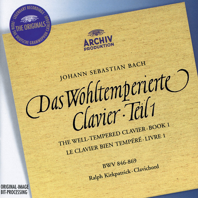 J.S. Bach: The Well-tempered Clavier, Book I