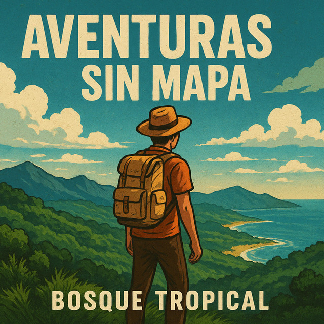 Album cover for Aventuras sin Mapa by Bosque Liquido