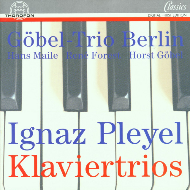 Ignaz Pleyel: Sonaten für Klavier, Violine und Violoncello cover art