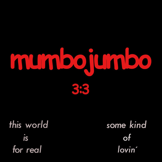 mumbojumbo 3:3 cover