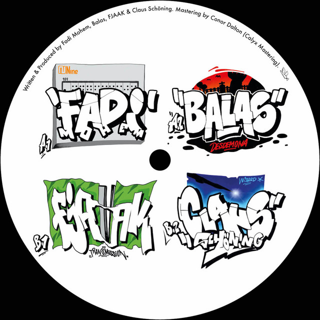 VA - Fadi Mohem / FJAAK / Balas / Claus Schöning cover art