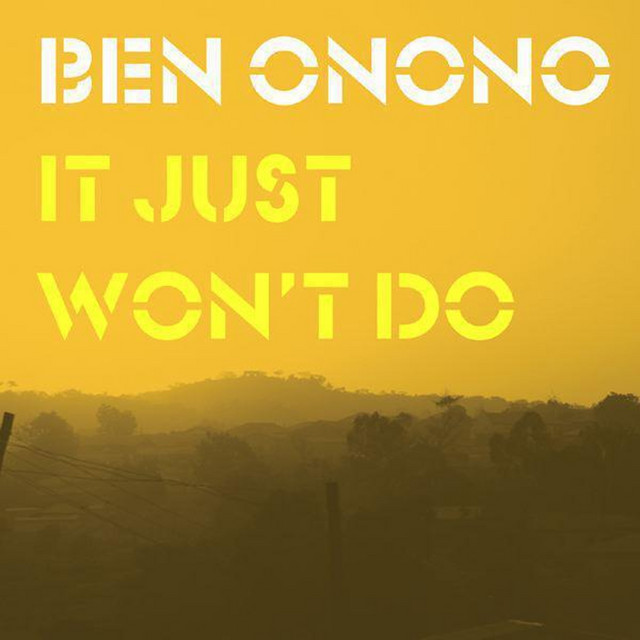 It Just Won't Do cover