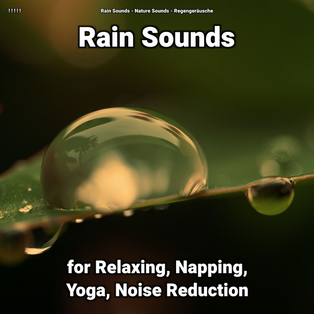 ! ! ! ! ! Rain Sounds for Relaxing, Napping, Yoga, Noise Reduction cover art