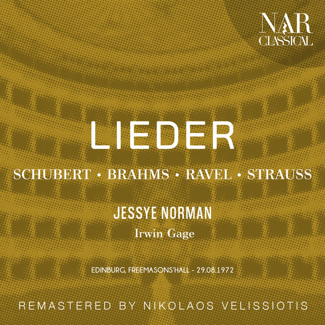 LIEDER: SCHUBERT; BRAHMS; RAVEL; STRAUSS cover art