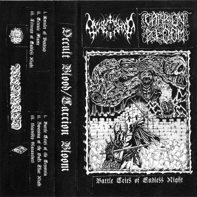 Battle Cries of Endless Night (split) cover