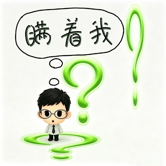 瞞著我
